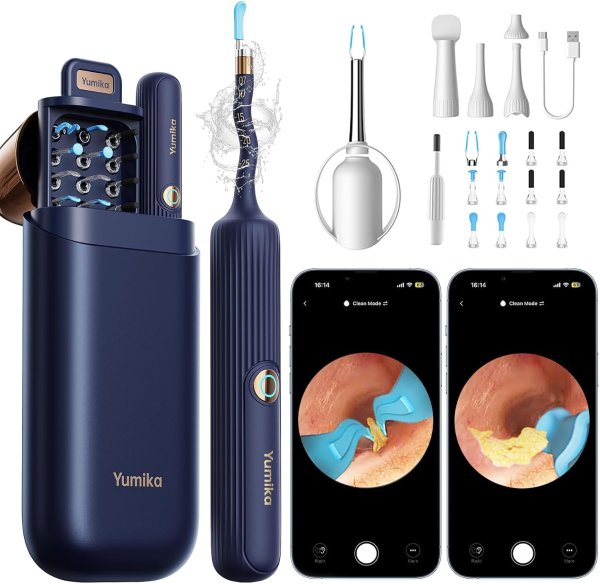 Yumika Ear Wax Removal Tool Camera with Tweezers