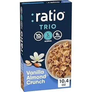 Trio Vanilla Almond Crunch Cereal 10g Protein 10.4oz