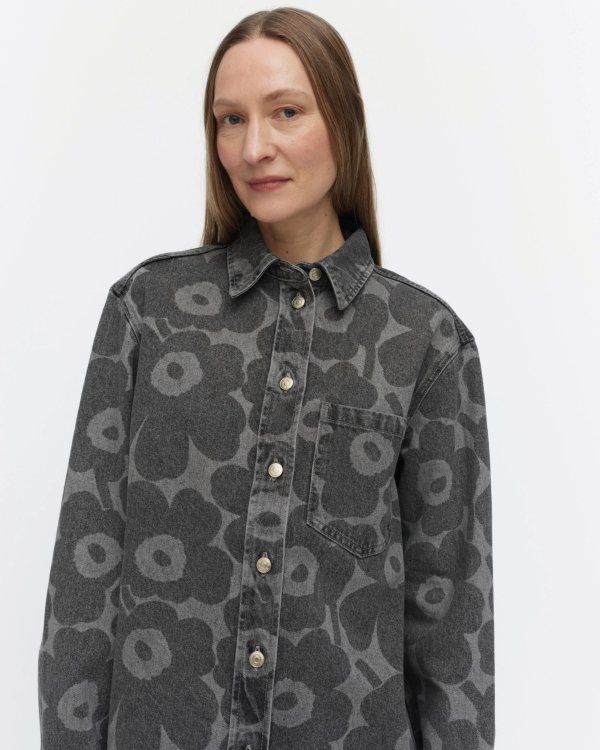 Maridenim Vaihe Denim Floral Skirt