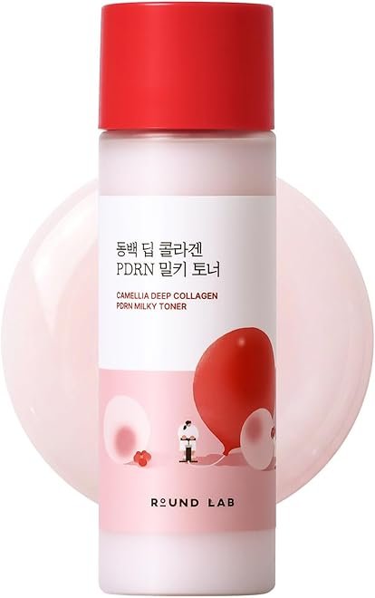 ROUND LAB Camellia Collagen PDRN Milky Toner 5.07 Fl Oz