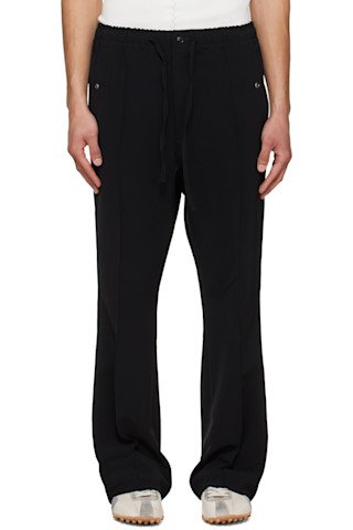Black Piping Cowboy Lounge Pants