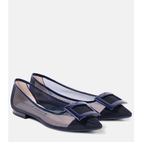 Gommettine 网眼芭蕾平底鞋