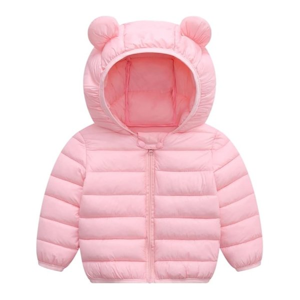 XMWEALTHY Baby Down Jacket Pink 12-18 Months