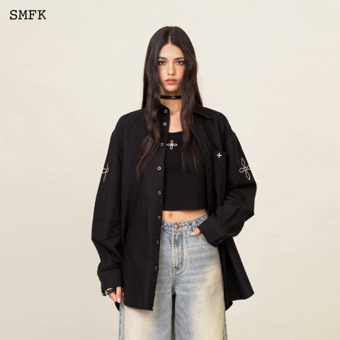 SMFK Retro Shirt Embroidered Armband