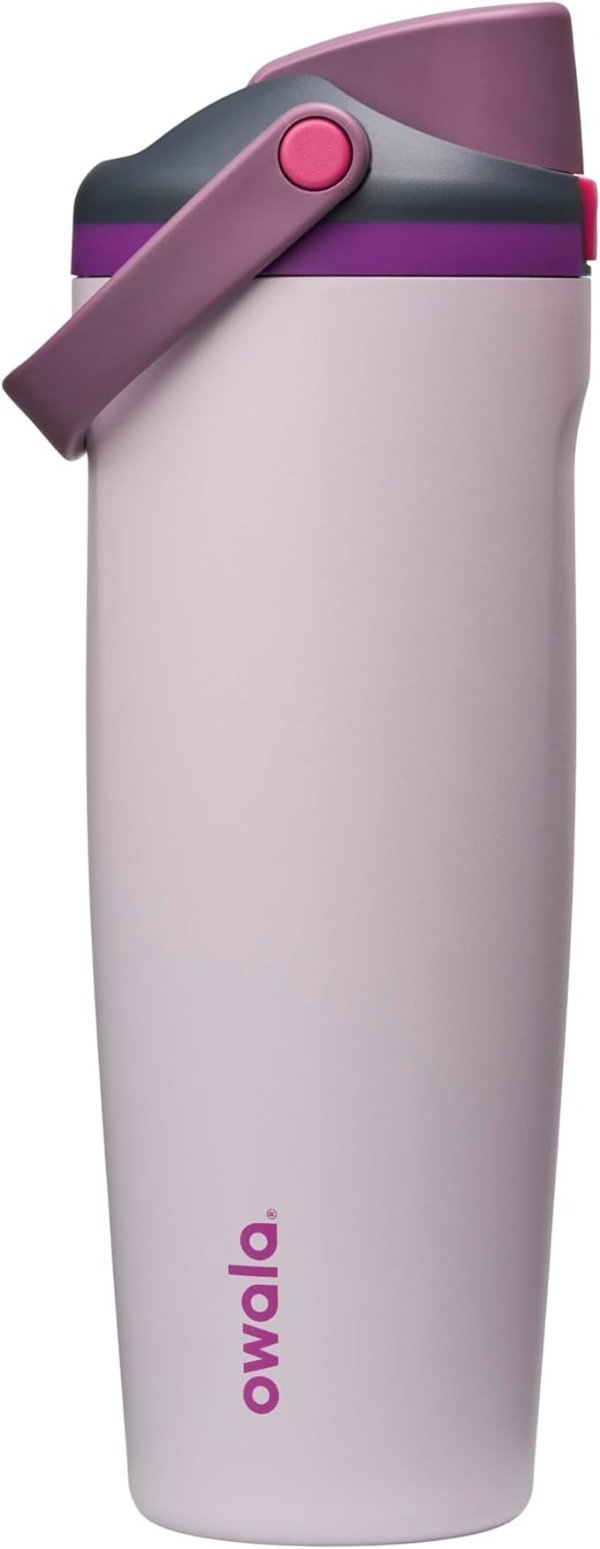 Owala FreeSip Sway Insulated Stainless Steel Water Bottle 30oz Dreamy Field