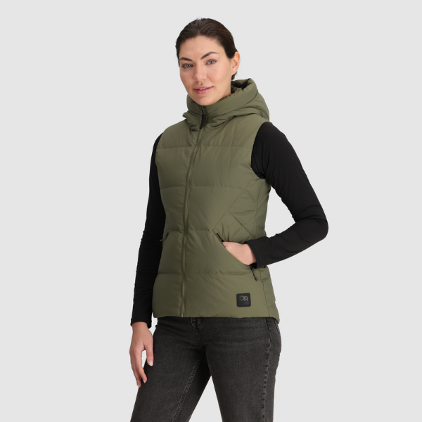 Women's Coze Hooded Down Vest 700-Fill