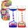 YUE MOTION Liquid Bubbler Sensory Hourglass Toy Colorful