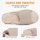FITORY Women's Faux Rabbit Fur Slippers Size 6-11