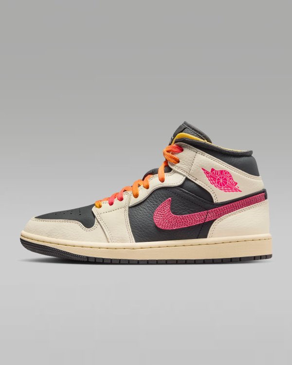 Air Jordan 1 Mid SE Edge Women's Shoes