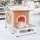 PetsCosset Outdoor Cat House Insulated Weatherproof