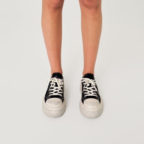 SMFK COMPASS METEOR ROVE Low-Top Sneaker Black