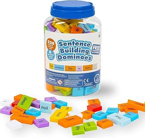Educational Insights Sentence Building Dominoes Literacy Game
