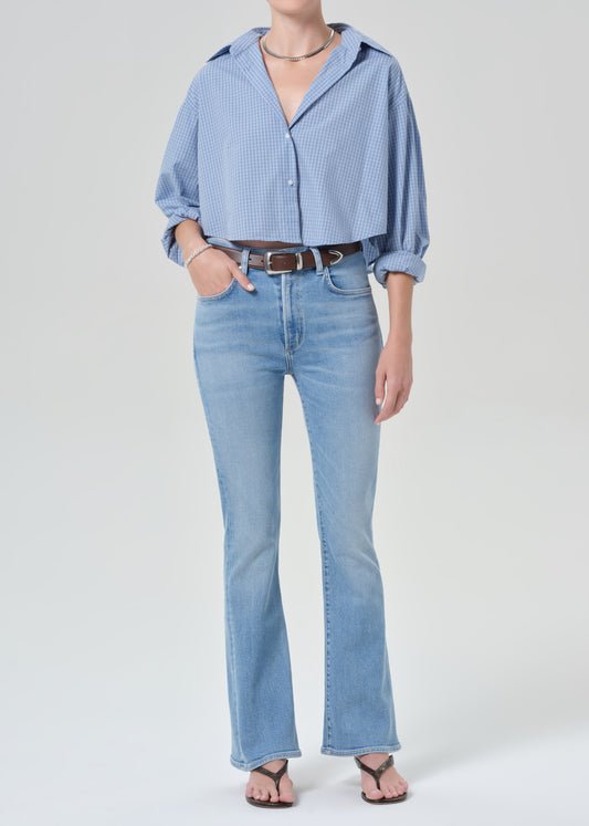 Goldie Kick Flare Jeans Light Indigo