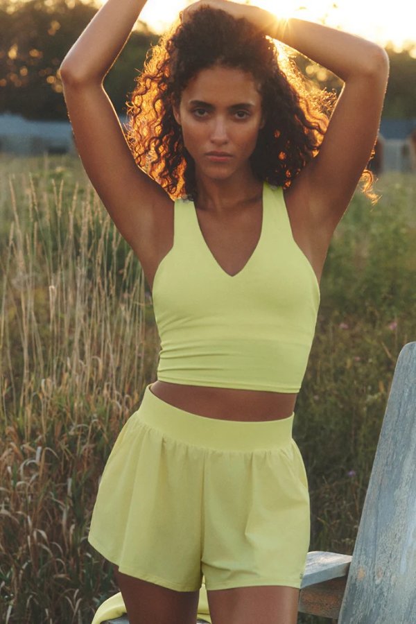 Airbrush Real Bra Tank Moisture-Wicking