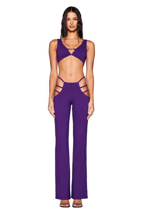 Lucid High-Rise Pant Purple
