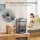 AMZBABYCHEF 4-in-1 Baby Bottle Steamer and Dryer Grey