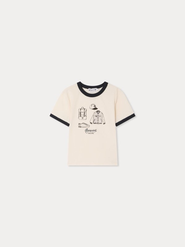 Bonpoint Boutique Akiva Printed T-Shirt Boys Organic Cotton