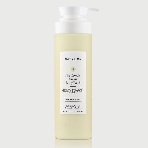 NATURIUM The Revealer Sulfur Body Wash Gentle Cleansing