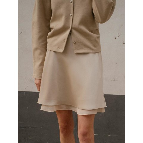 TILLIDIE Silky Layered Skirt TISP06SK03