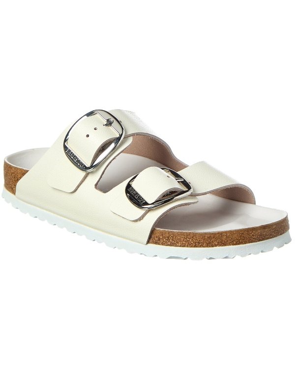 Arizona Big Buckle Narrow Leather Sandal