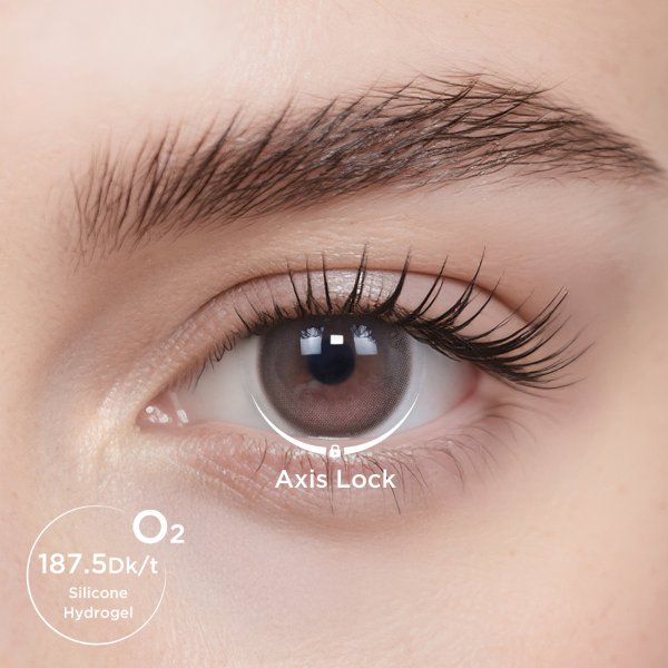 moody GlowyLock Dewy Peony Monthly Contact Lenses 2 pcs