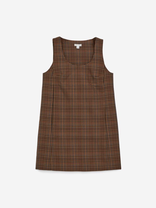 Checkered 迷你连衣裙