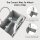 HIPHOP PANDA Diaper Caddy Organizer 2-Pack Grey