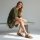 CUSHIONAIRE Lane Cork Sandals for Women Genuine Suede Footbed