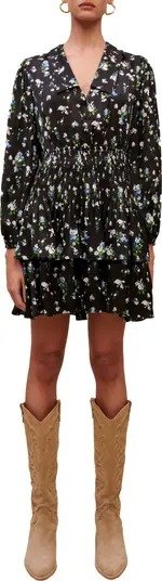 Radjila Long Sleeve Floral Dress