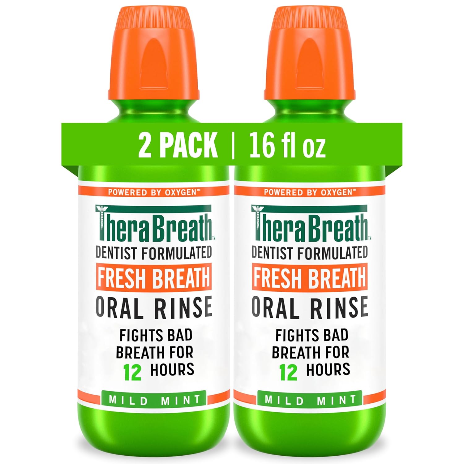 TheraBreath漱口水6折 牙医研发12小时清新｜买四套再减$5