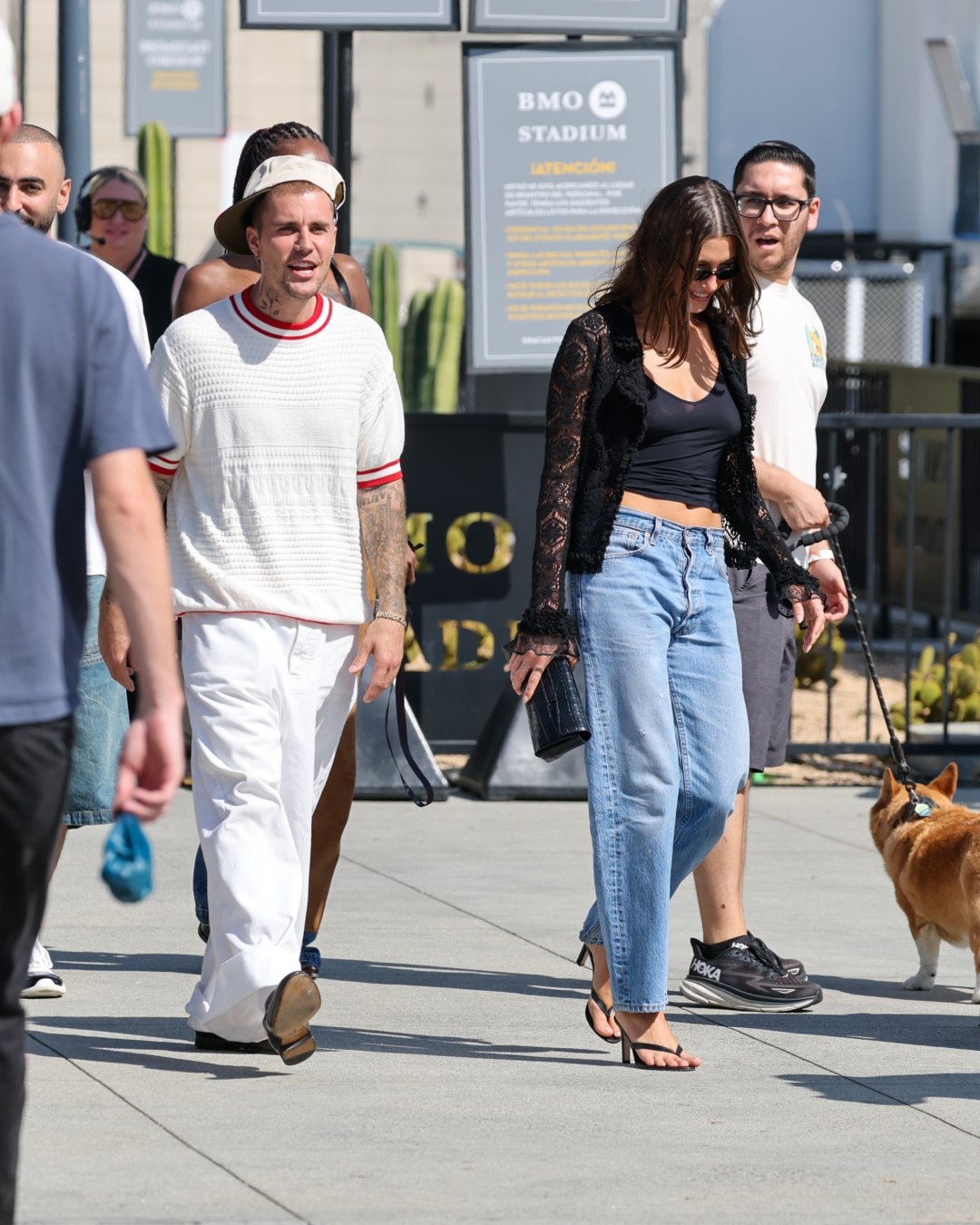 Hailey Bieber Look