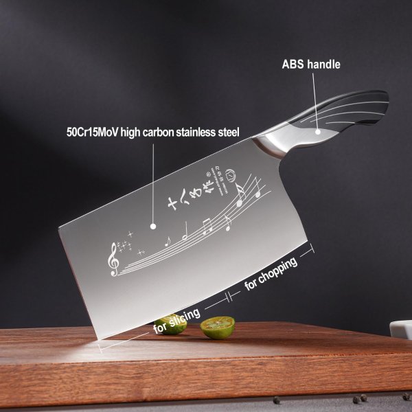 7 Inch Chinese Kitchen Knife Stainless Steel