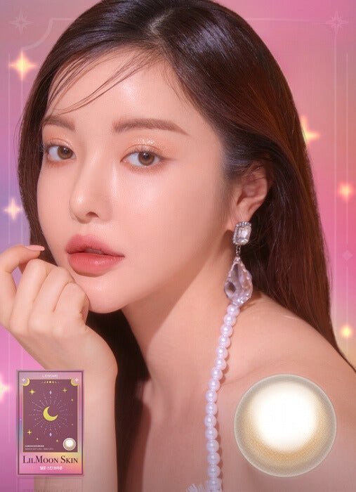 Lens Diary Lensme Lilmoon Skin Brown Monthly Color Lenses
