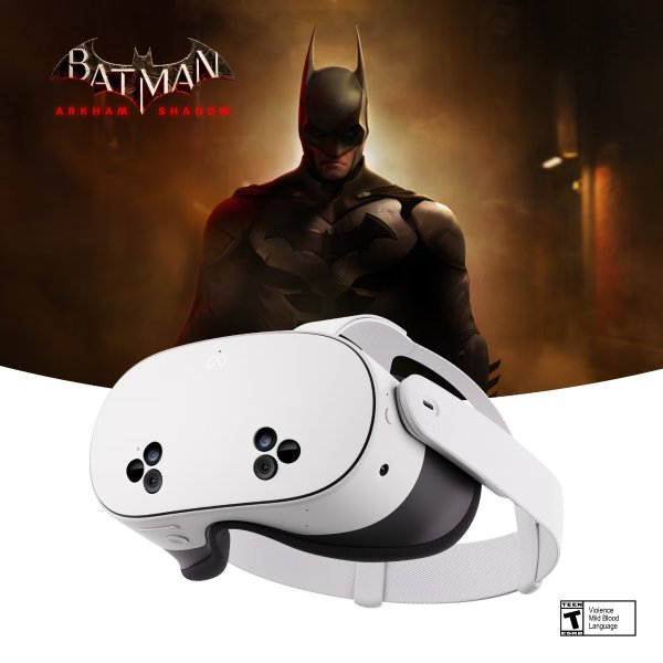 Quest 3S 128GB – Get Batman: Arkham Shadow and a 3-Month Trial ofHorizon+ Included – All-In-One Headset