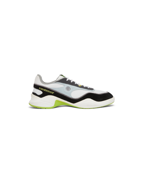 Men's Court Championship Sneaker White/Green