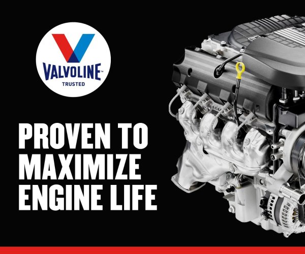 Valvoline 5W-30 High Mileage Motor Oil 5 Quart