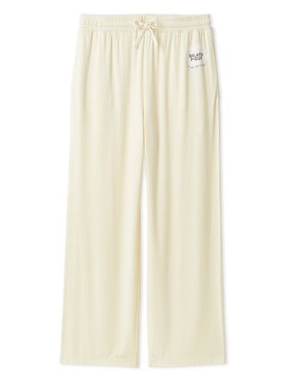 Men's Rayon Long Pants Bear Gelato Print
