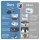 Andmenow Electric Lunch Box Portable Food Warmer Gray Blue 2-Container