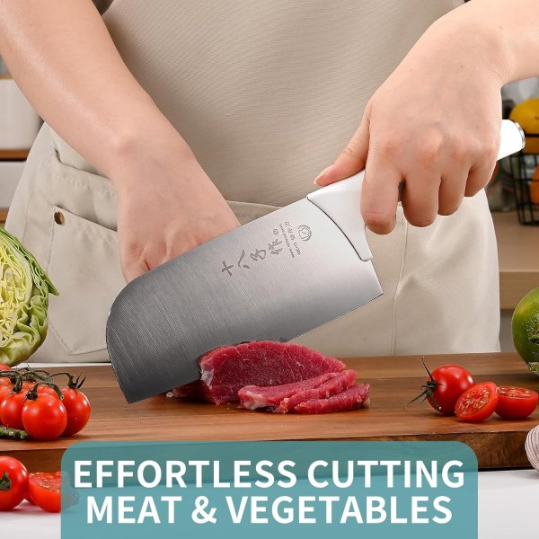Meat Cleaver High Carbon Steel Anti-Slip Handle