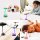 YUE MOTION Liquid Bubbler Sensory Hourglass Toy Colorful