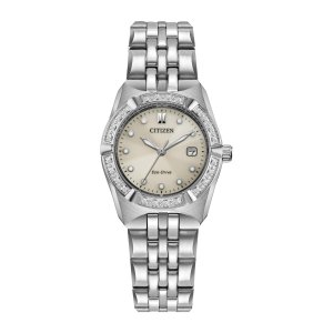 CITIZEN Citizen Corso Ladies Watch Diamond Bezel