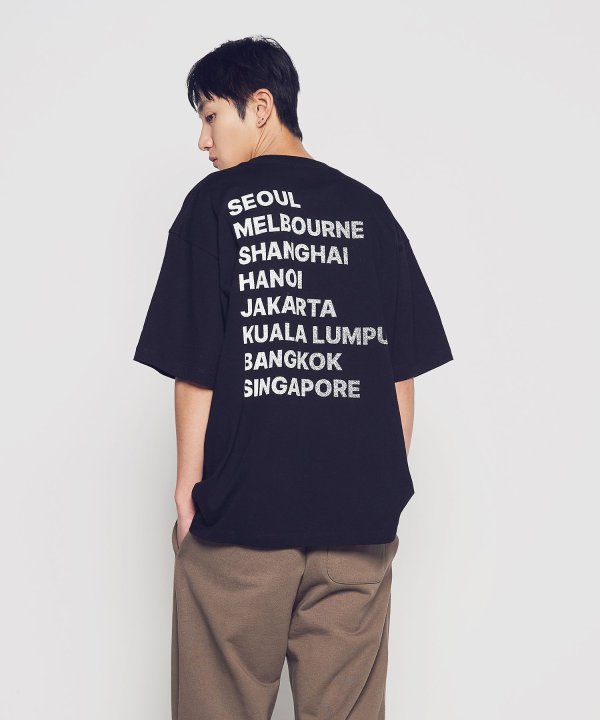 acmé de la vie Dust Blur Effect Short Sleeve T-Shirt (3 Color)