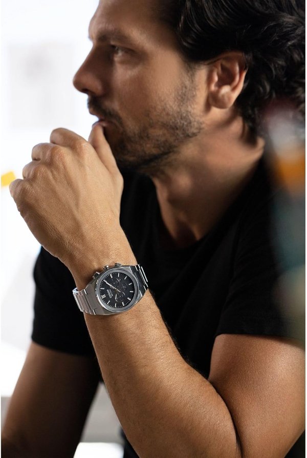Citizen Eco-Drive Men's Chronograph Watch Stainless Steel