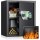 BlackSmith Safe Box Biometric Fingerprint 1.5 Cubic Feet Black