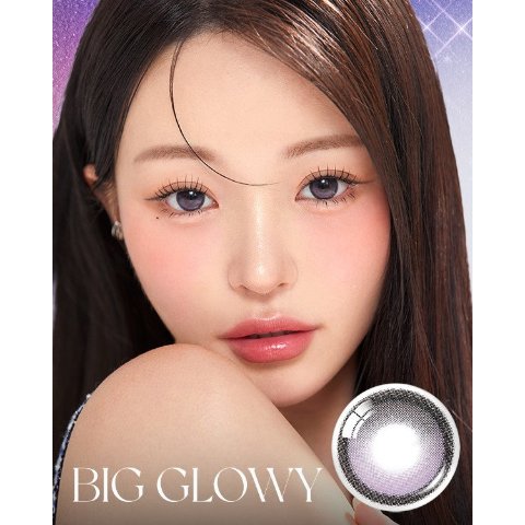 Lens Diary OLENS Big Glowy 1-Day Lavender 日抛美瞳 10片装