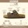 CUSHIONAIRE Lane Cork Sandals for Women Genuine Suede Footbed