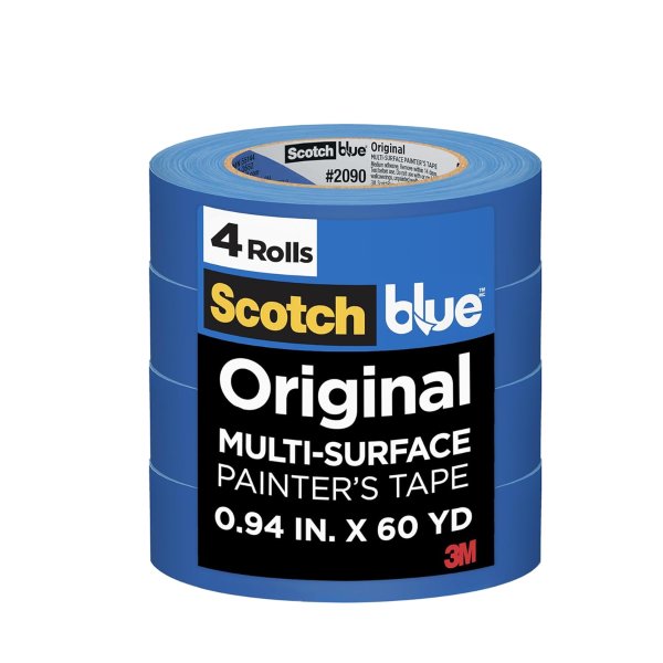 ScotchBlue 多用途美纹胶带 0.94英寸x60码 4卷