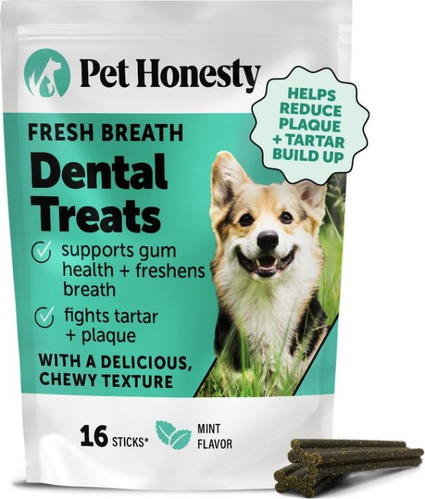 Pet Honesty 薄荷洁齿棒 16支