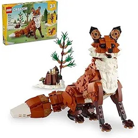 LEGO 31154 红狐森林动物积木