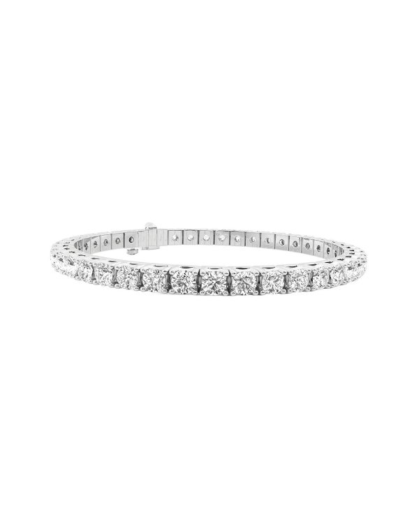 Diana M. 14K Lab Grown Diamond Tennis Bracelet 7 ct
